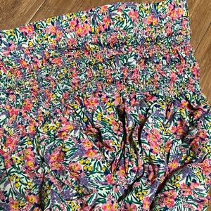 NATURAL LIFE Convertible Floral Skirt/Dress-Beautiful Floral Pattern!